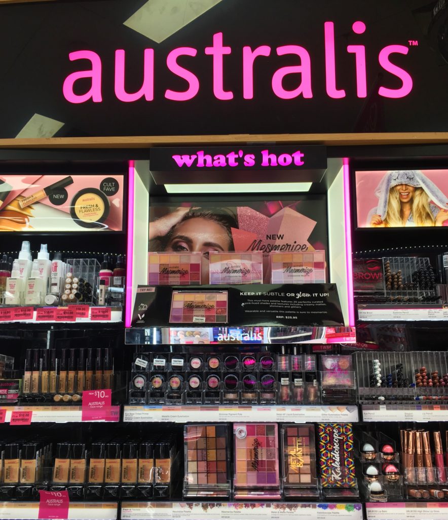 Australis Cosmetics.