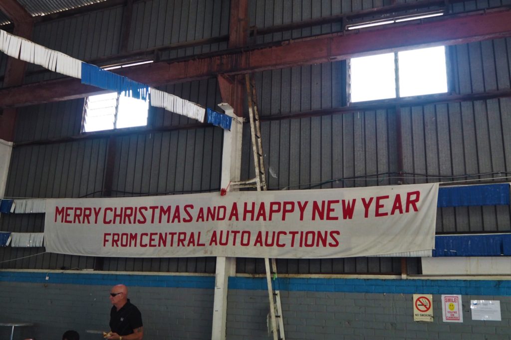 Central Auto Auctions přeje šťastné Vánoce a nový rok. Brisbane, 2019