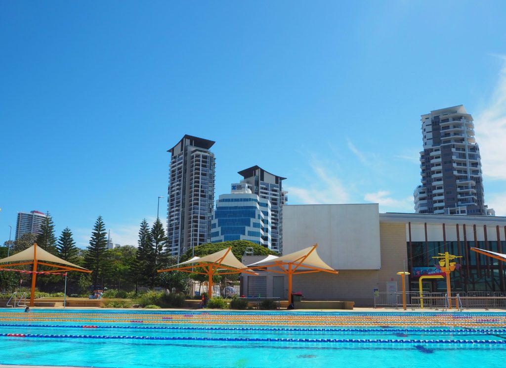 Bazén Southport, Gold Coast, 2019