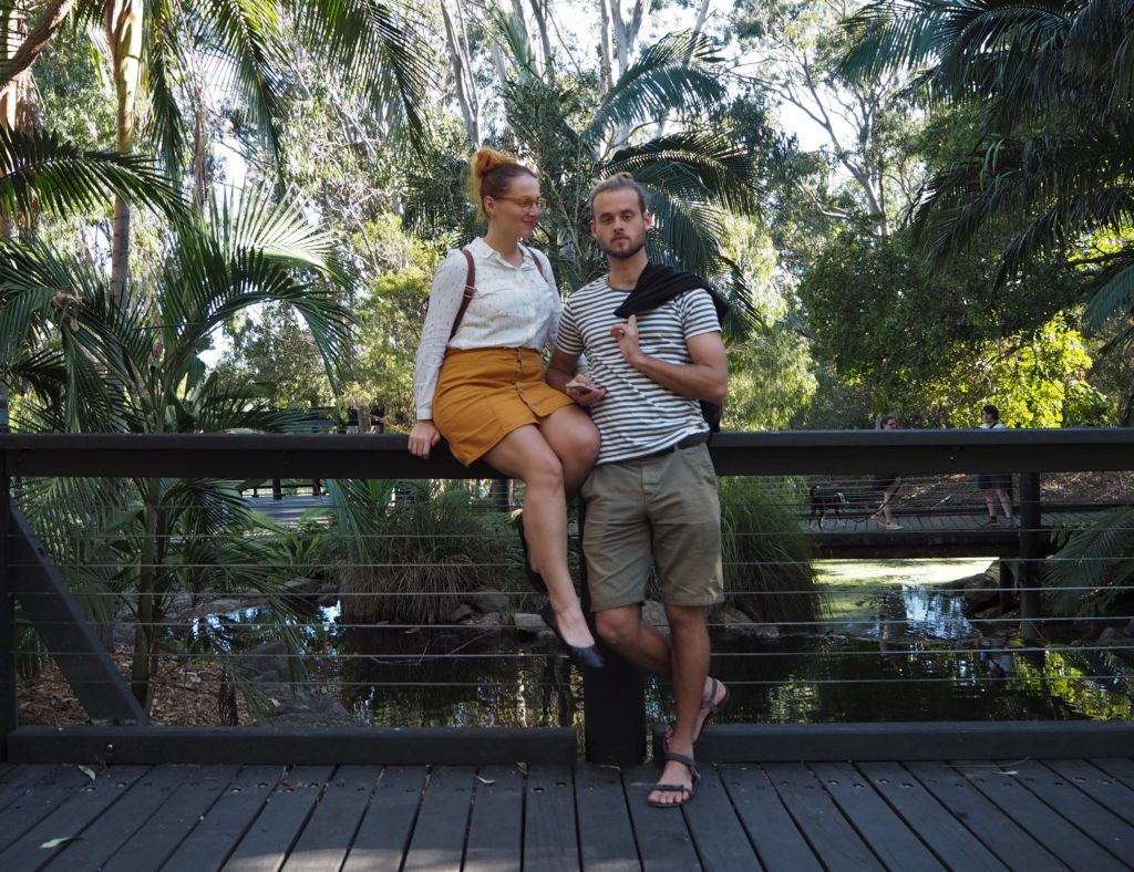 My dva v Gold Coast Regional Botanic Gardens, 2020